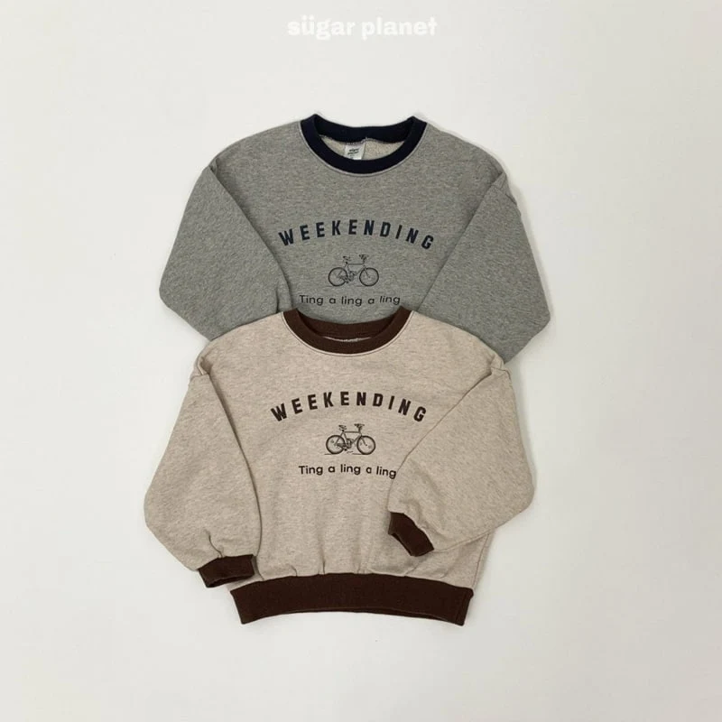 Sugar Planet - Korean Children Fashion - #childrensboutique - We Can Colored Sweatshirts