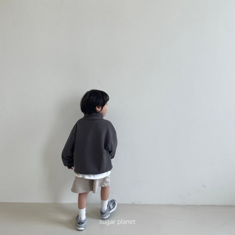 Sugar Planet - Korean Children Fashion - #designkidswear - We Love Half Zip-up - 3