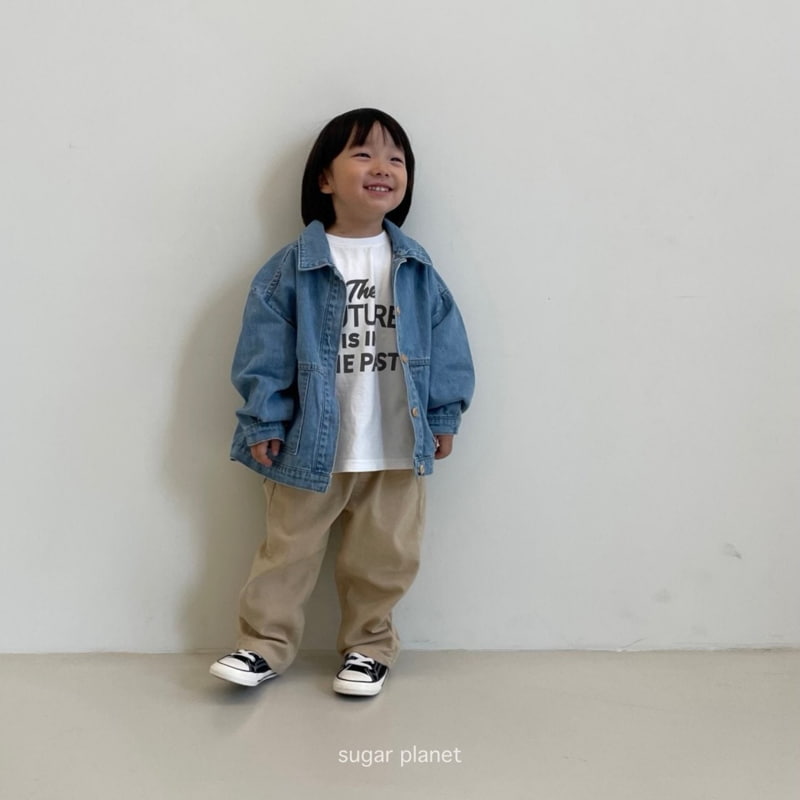 Sugar Planet - Korean Children Fashion - #designkidswear - Stitch Pants - 5