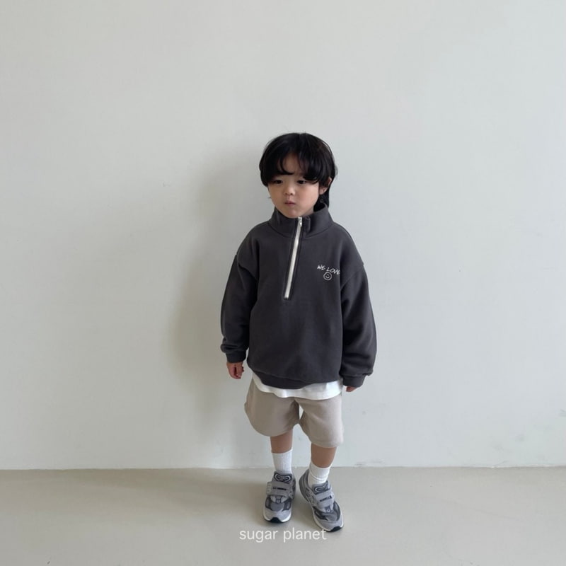 Sugar Planet - Korean Children Fashion - #designkidswear - We Love Half Zip-up - 4