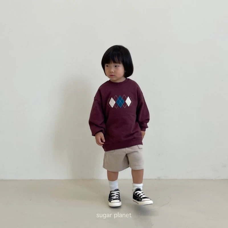 Sugar Planet - Korean Children Fashion - #discoveringself - Argyle Sweatshirts - 11