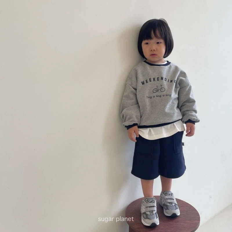 Sugar Planet - Korean Children Fashion - #discoveringself - We Can Colored Sweatshirts - 4