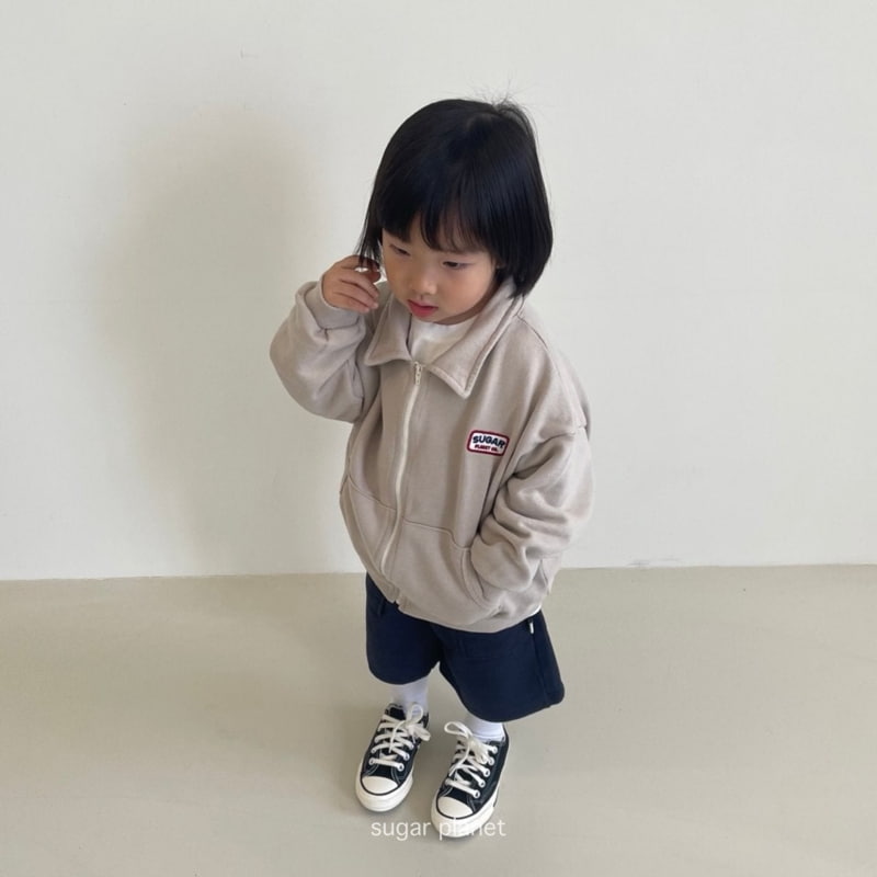 Sugar Planet - Korean Children Fashion - #kidsshorts - Sugar Zip-up Jacket - 7