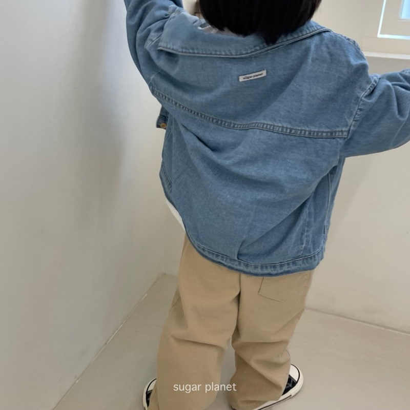 Sugar Planet - Korean Children Fashion - #kidsshorts - Stitch Pants - 8