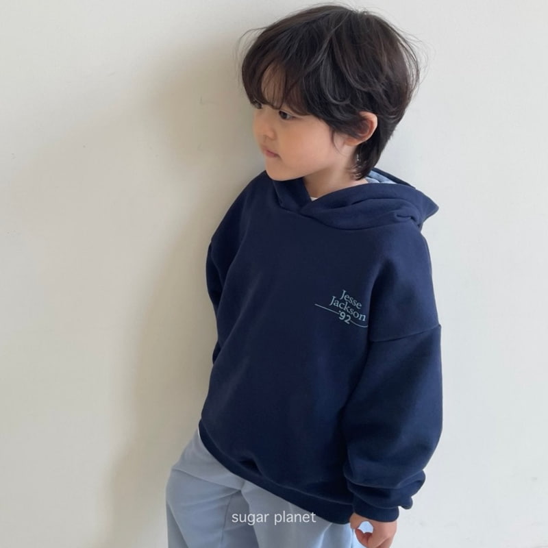 Sugar Planet - Korean Children Fashion - #kidsshorts - Two Tone Jackson Hoodie - 3