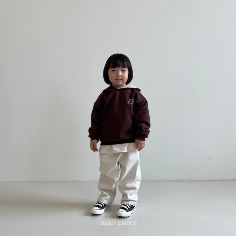 Sugar Planet - Korean Children Fashion - #kidsshorts - Two Tone Jackson Hoodie - 4