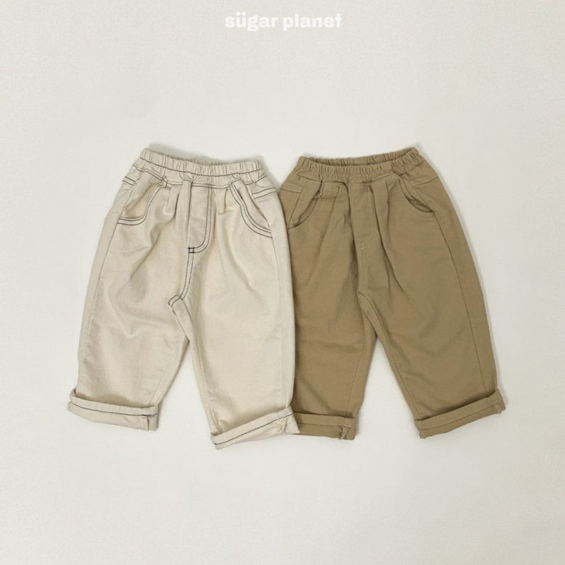 Sugar Planet - Korean Children Fashion - #kidzfashiontrend - Stitch Pants - 10