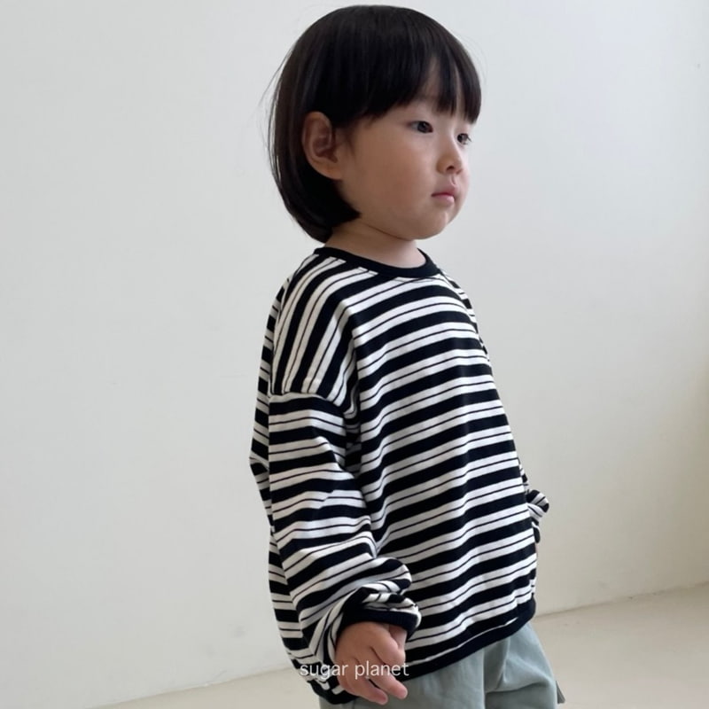 Sugar Planet - Korean Children Fashion - #kidsstore - And Drop Bar Sweatshirts - 4