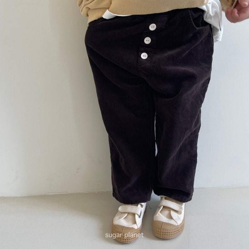 Sugar Planet - Korean Children Fashion - #littlefashionista - Pongpong Corduroy Pants - 7