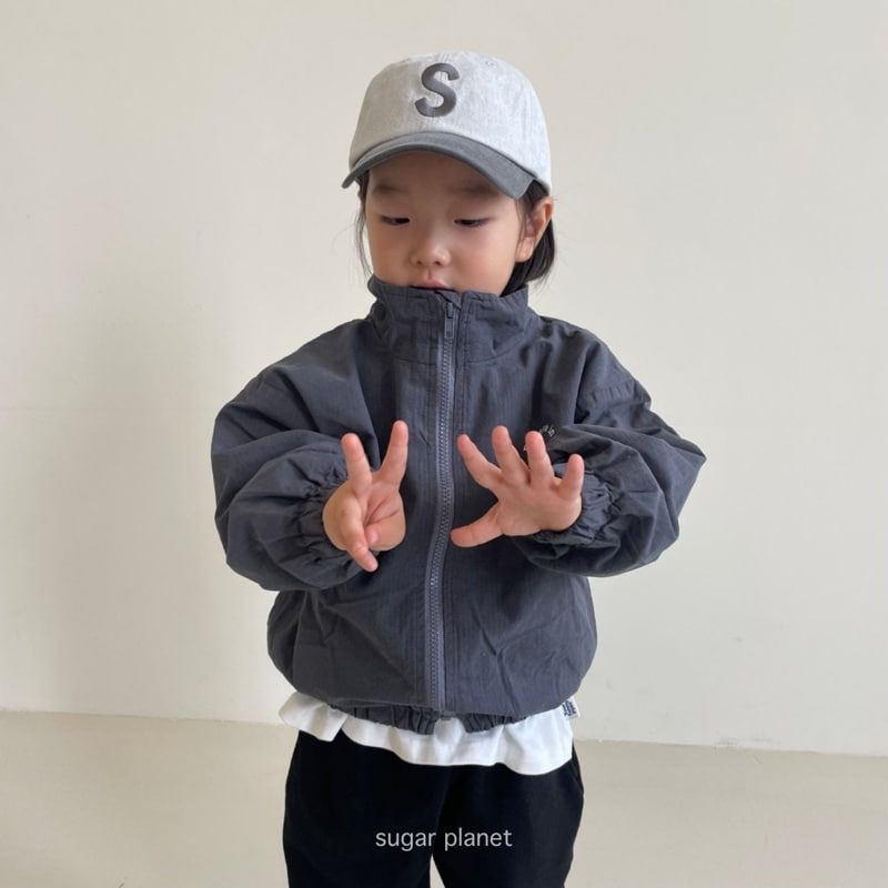 Sugar Planet - Korean Children Fashion - #Kfashion4kids - Circle Wind Jacket - 4