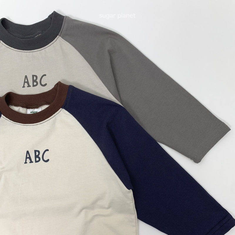 Sugar Planet - Korean Children Fashion - #magicofchildhood - ABC Raglan Tee - 3