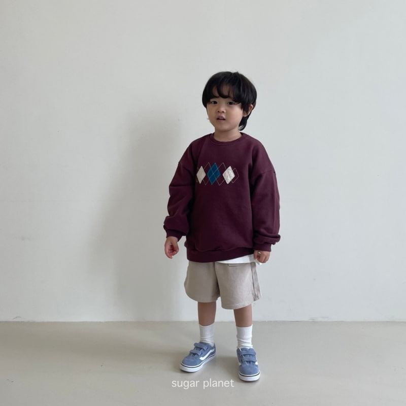 Sugar Planet - Korean Children Fashion - #magicofchildhood - Argyle Sweatshirts - 2