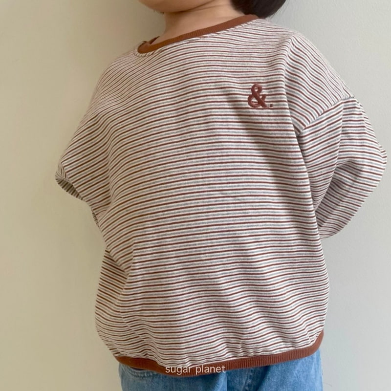 Sugar Planet - Korean Children Fashion - #minifashionista - And Drop Bar Sweatshirts - 8