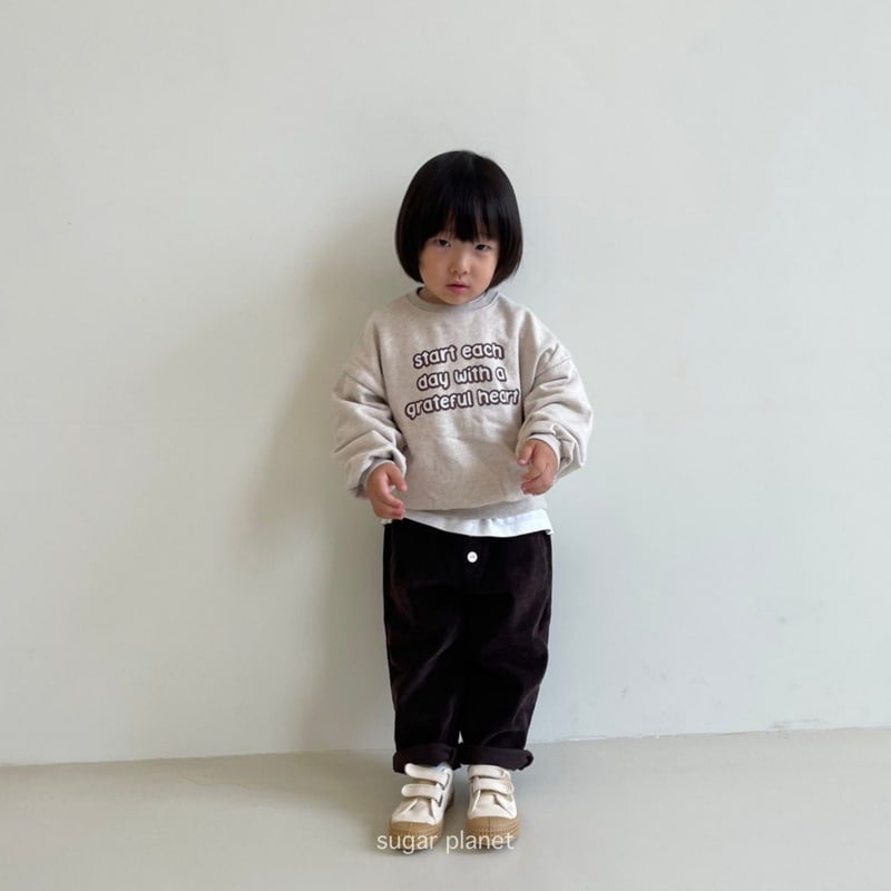 Sugar Planet - Korean Children Fashion - #minifashionista - Start Sweatshirts - 7