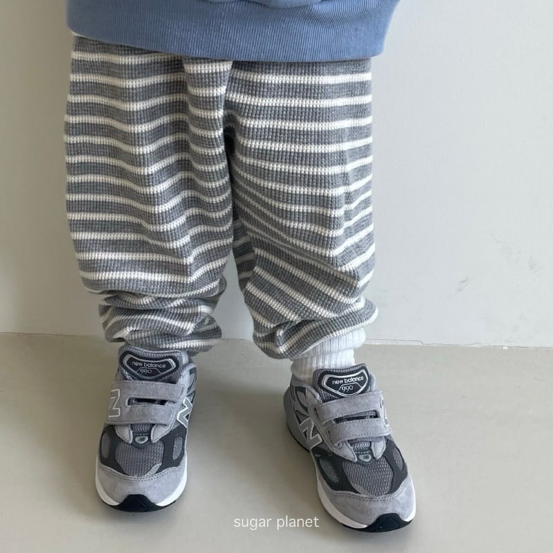 Sugar Planet - Korean Children Fashion - #magicofchildhood - Waffle Leggings - 4