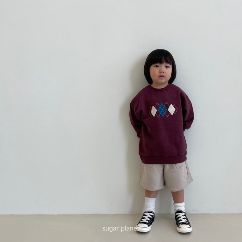 Sugar Planet - Korean Children Fashion - #todddlerfashion - Argyle Sweatshirts - 5