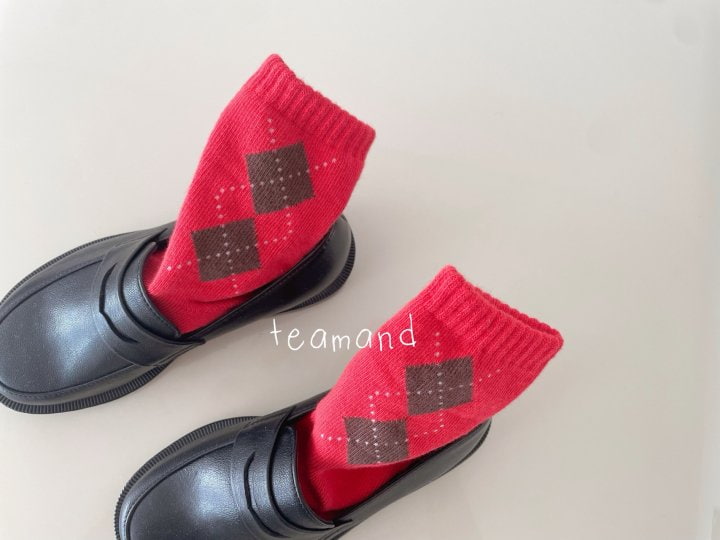 Teamand - Korean Children Fashion - #stylishchildhood - Eton Socks (set of 2) - 4