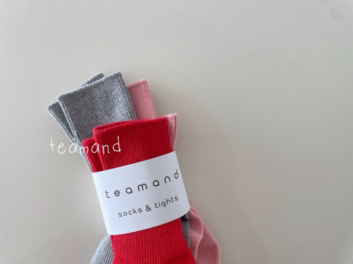 Teamand - Korean Children Fashion - #childofig - Mix Berry Socks (set of 3) - 3