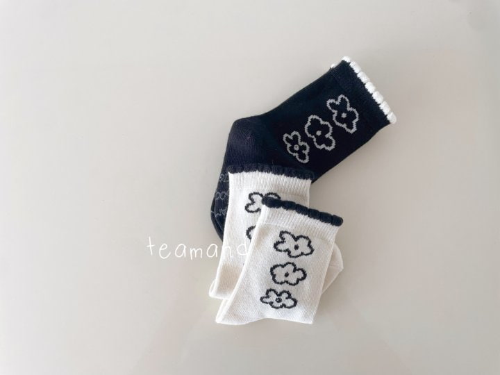 Teamand - Korean Children Fashion - #childofig - Together Socks (set of 2) - 2