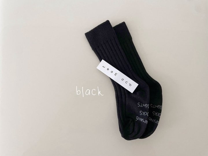 Teamand - Korean Children Fashion - #childofig - Rib Knee Socks - 2