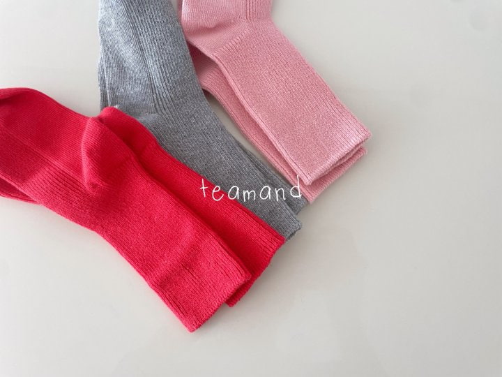 Teamand - Korean Children Fashion - #childofig - Mix Berry Socks (set of 3) - 4