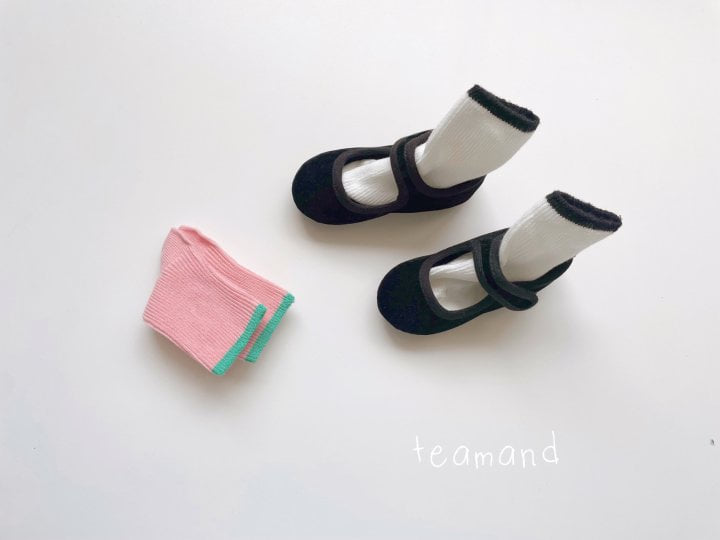 Teamand - Korean Children Fashion - #childrensboutique - Rapsberry Socks (set of 2) - 5