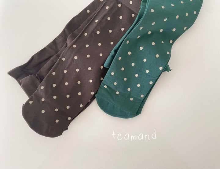 Teamand - Korean Children Fashion - #designkidswear - Dot Stocking - 5