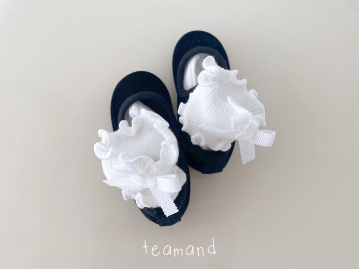 Teamand - Korean Children Fashion - #designkidswear - Two Ribbon Socks (set of 2)