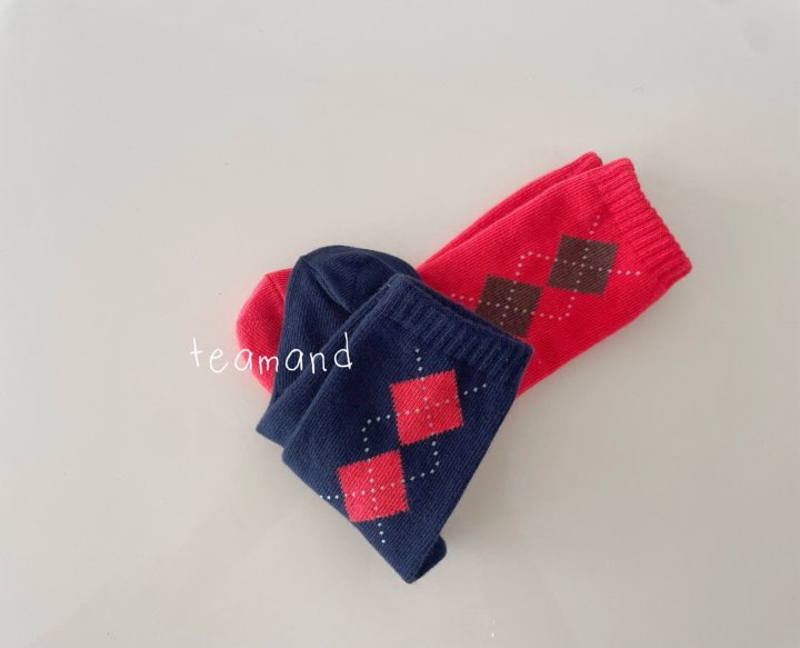 Teamand - Korean Children Fashion - #discoveringself - Eton Socks (set of 2) - 7