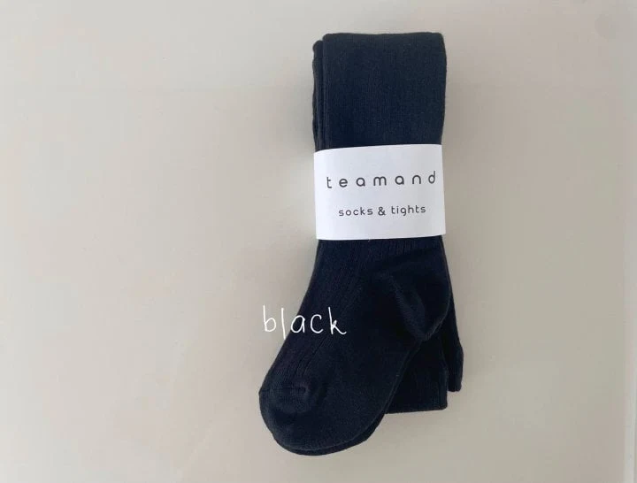 Teamand - Korean Children Fashion - #discoveringself - Rib Tights - 7