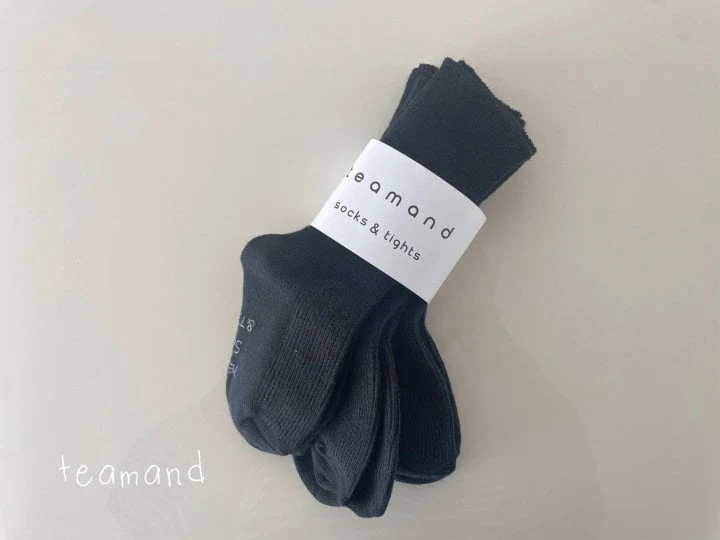 Teamand - Korean Children Fashion - #discoveringself - Oreo Socks (set of 3) - 6