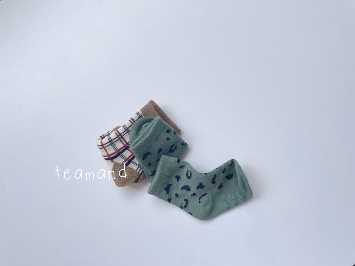 Teamand - Korean Children Fashion - #discoveringself - Pipi Socks (set of 2) - 5