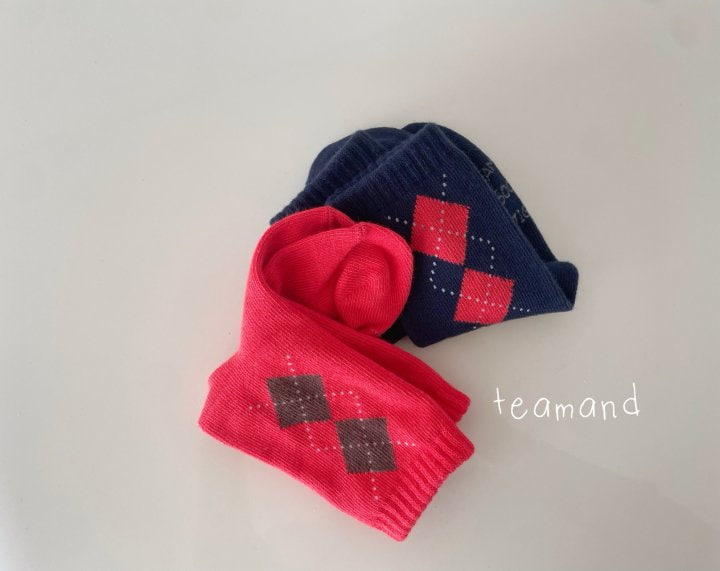 Teamand - Korean Children Fashion - #fashionkids - Eton Socks (set of 2) - 8