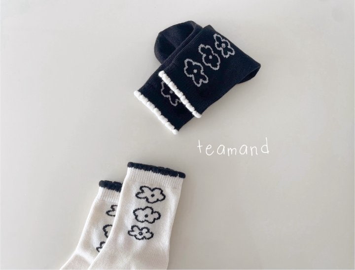 Teamand - Korean Children Fashion - #fashionkids - Together Socks (set of 2) - 6