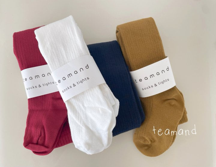 Teamand - Korean Children Fashion - #fashionkids - Rib Tights - 8