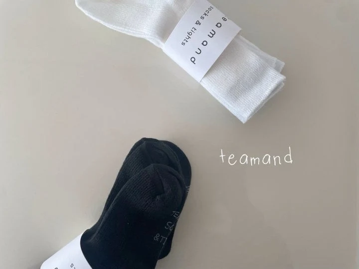 Teamand - Korean Children Fashion - #fashionkids - Oreo Socks (set of 3) - 7