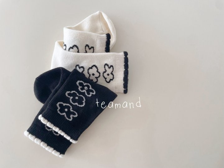 Teamand - Korean Children Fashion - #kidsshorts - Together Socks (set of 2) - 7