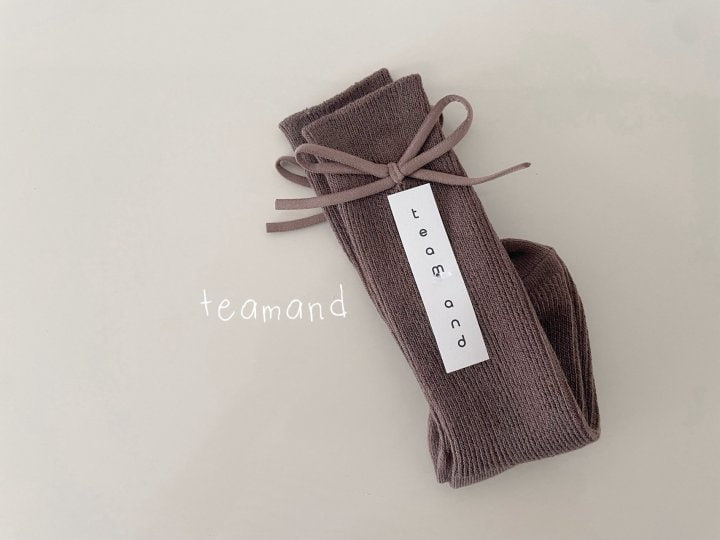 Teamand - Korean Children Fashion - #kidsshorts - Bongbong Ribbon Knit Socks - 6