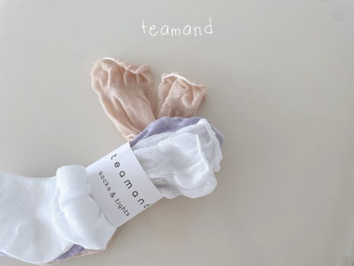 Teamand - Korean Children Fashion - #fashionkids - Mullie Loose Socks (set of 3) - 4