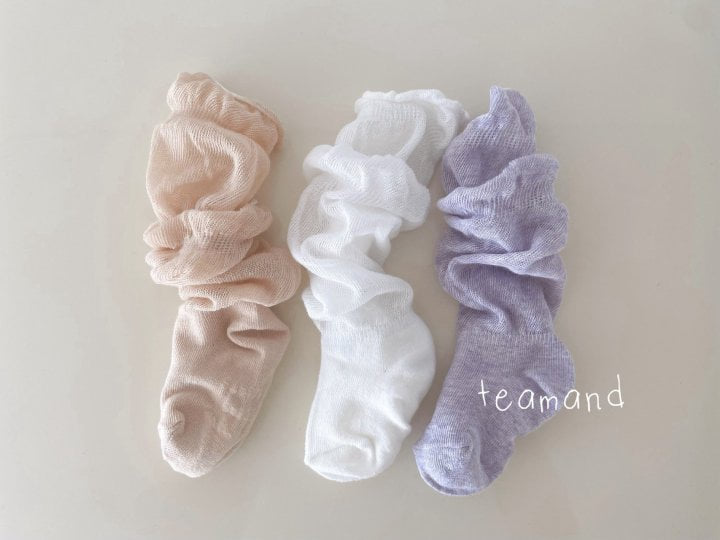 Teamand - Korean Children Fashion - #kidsstore - Mullie Loose Socks (set of 3) - 5