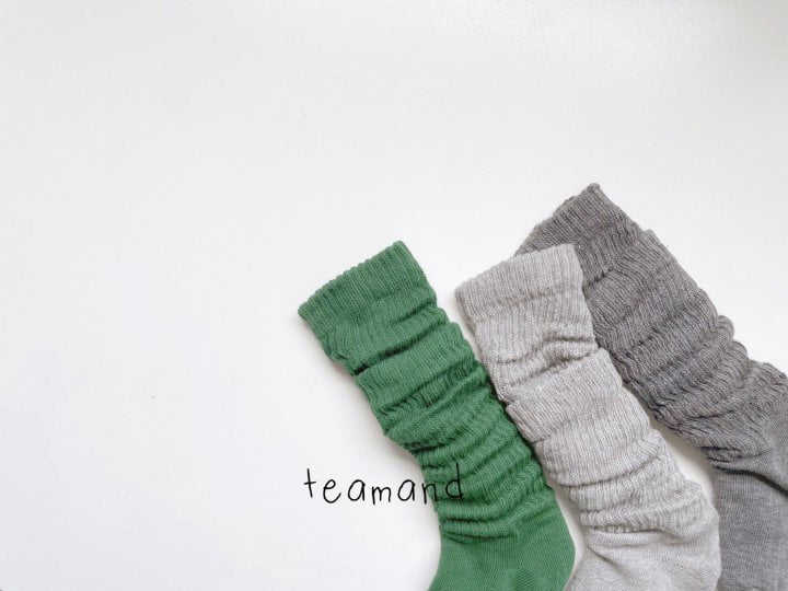 Teamand - Korean Children Fashion - #kidsstore - Warmer Socks (set of 3) - 2