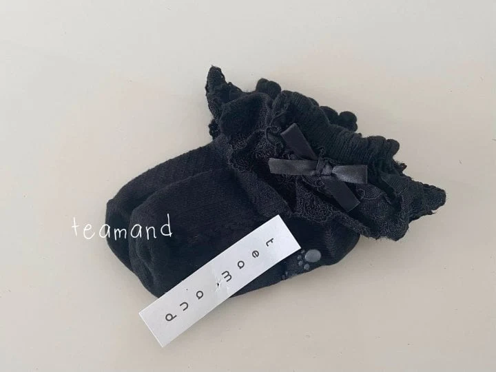 Teamand - Korean Children Fashion - #kidzfashiontrend - Double Lace Socks - 3