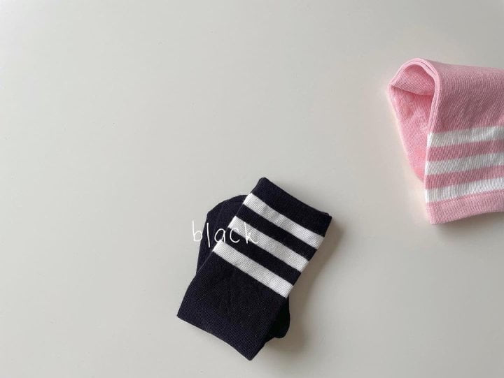 Teamand - Korean Children Fashion - #magicofchildhood - Tree Lines Socks - 7