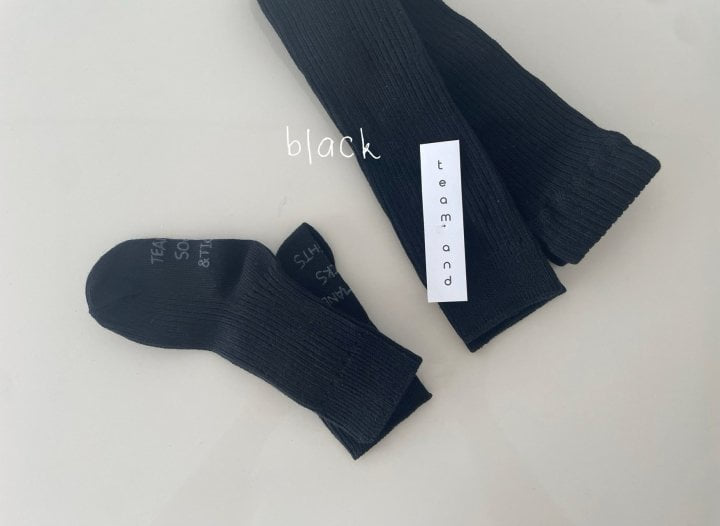 Teamand - Korean Children Fashion - #magicofchildhood - Cookie Leggings + Socks Set - 5