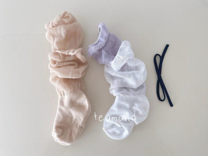 Teamand - Korean Children Fashion - #magicofchildhood - Mullie Loose Socks (set of 3) - 9