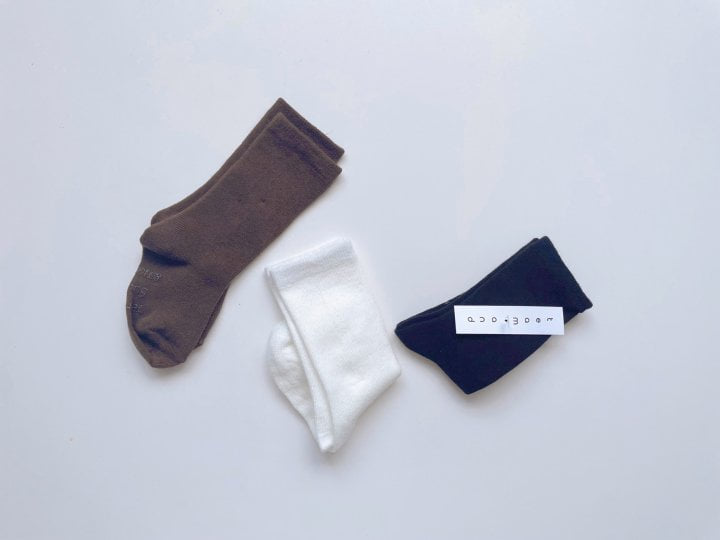 Teamand - Korean Children Fashion - #magicofchildhood - Single Socks (set of 3) - 2