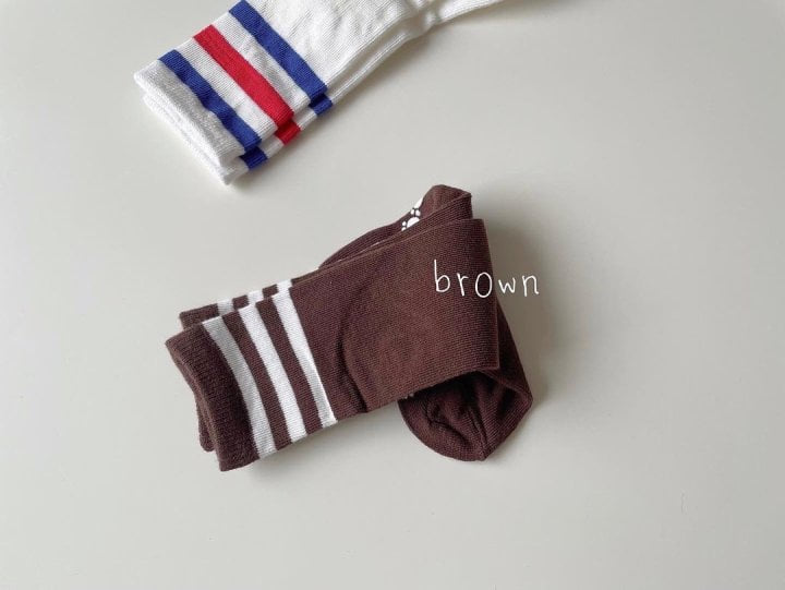 Teamand - Korean Children Fashion - #prettylittlegirls - Tree Lines Socks - 9