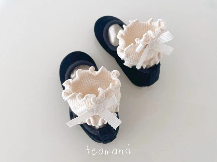 Teamand - Korean Children Fashion - #stylishchildhood - Ribbon Socks (set of 2) - 6