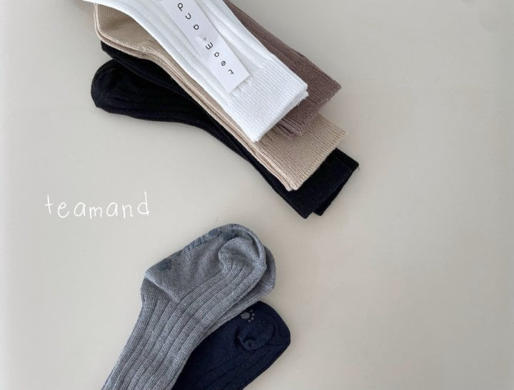 Teamand - Korean Children Fashion - #stylishchildhood - Rib Knee Socks