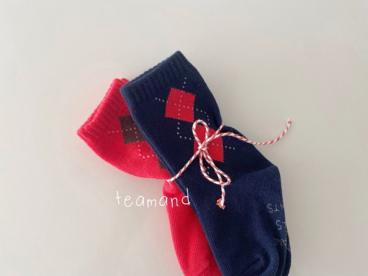 Teamand - Korean Children Fashion - #todddlerfashion - Eton Socks (set of 2)